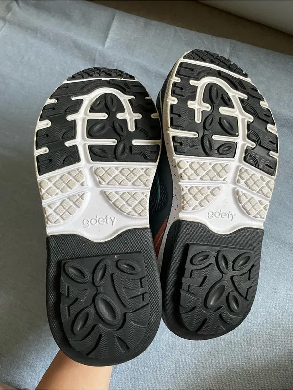 Women Gravity Defyer GraySalmon Mighty Walk Shoes Size 9 Rolling Forefoot Verso - Image 8