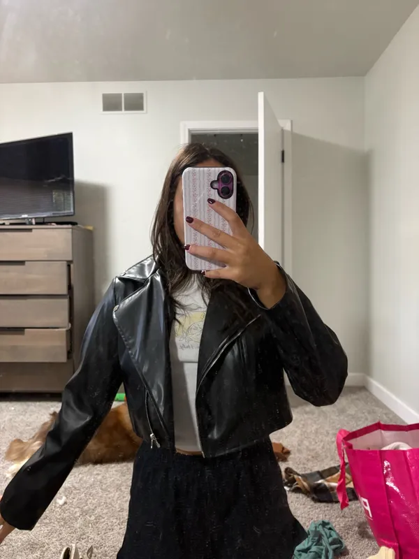 SHEIN leather jacket - Image 3