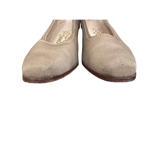 Vintage Salvatore Ferragamo heels shoes - Image 6