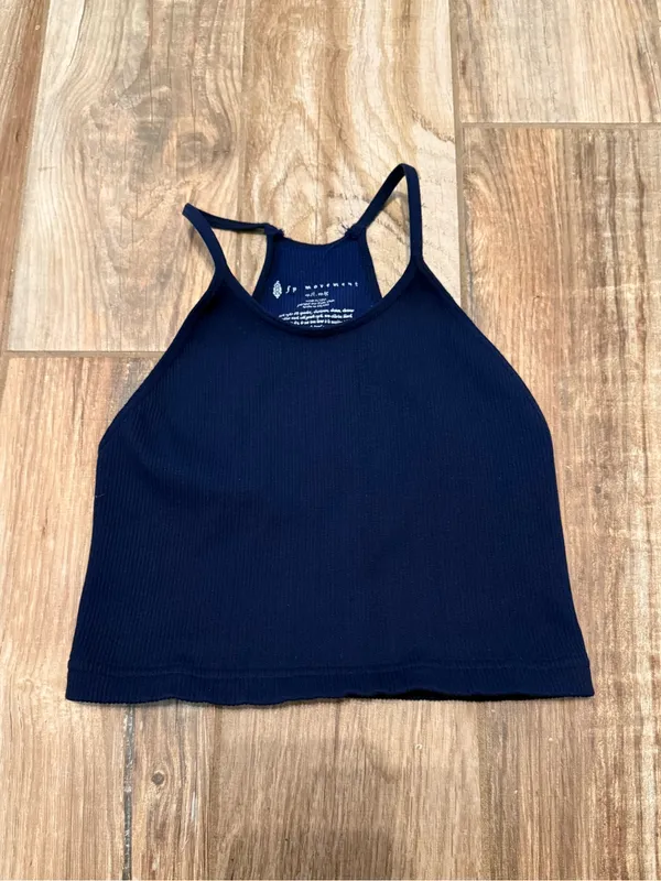 Free People FP Movement Cropped Run Active Brami Top - Image 2