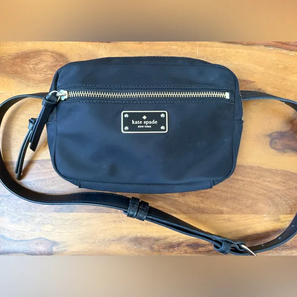 KATE SPADE NEW YORK Black Sophy Belt Bag Wilson Road Waist Pack - Image 4