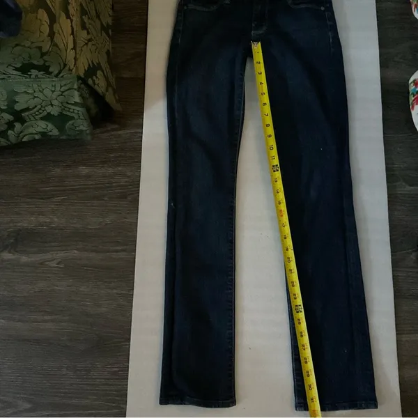 7 For All Mankind 7FAM Straight Leg Denim Jeans 26 Classic Casual Preppy Indie - Image 7