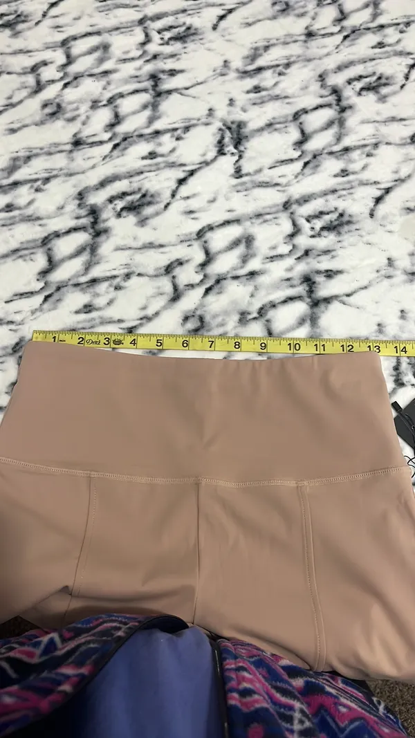 Kimberly C Womens High Waisted Flare Front Slit Contour Workout Leggings Sz M - Image 10