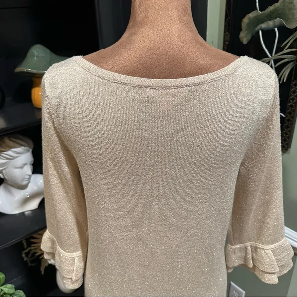 Lilly Pulitzer Helena Metallic Sweater Dress Size Small - Image 10