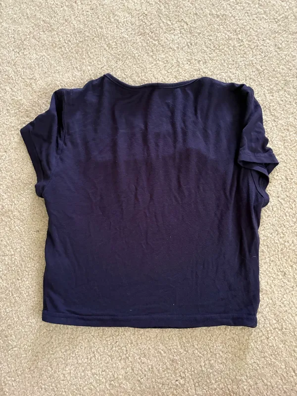 Amazon Navy Blue Crop Top - Image 3
