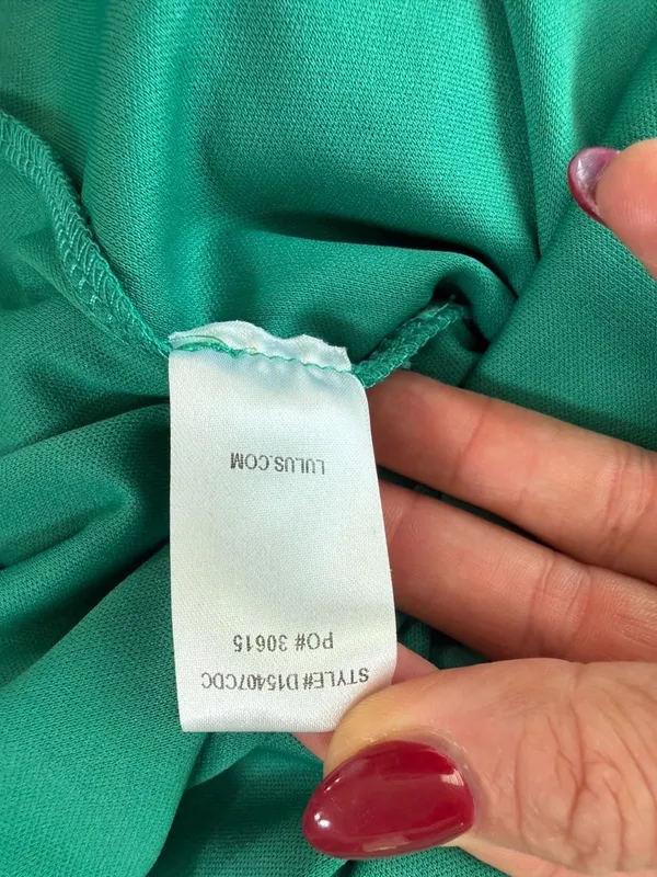 Lulus Best Wishes Teal Green Halter Sleeveless Sheath Mini Dress Size S - Image 8