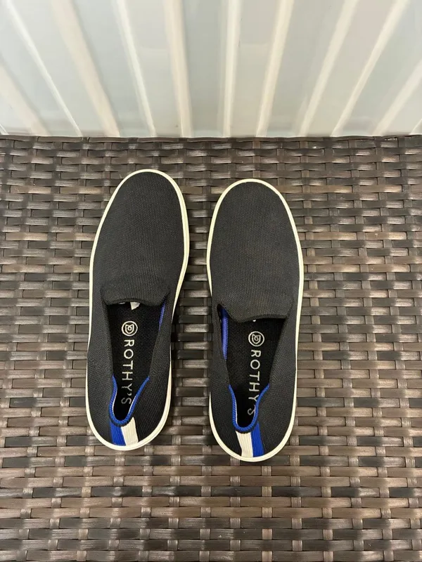 Rothy’s black knit sneakers women’s size 8 - Image 4