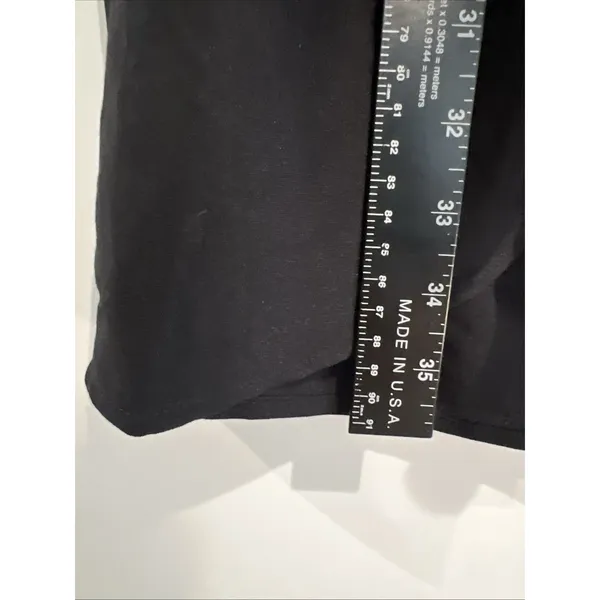 NWT Choosy Sleeveless Black Mini Dress Size 0 Deep VNeck Tie Waist Crosby Street - Image 8