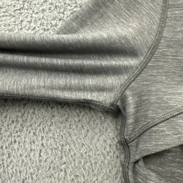 Lululemon Define Jacket Brushed Heathered Slate Gray Athletic Athleisure Size 10 - Image 4