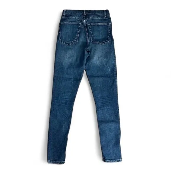 Reformation High & Skinny Jeans Havana Wash High Rise Blue‎ Denim Size 24 - Image 16