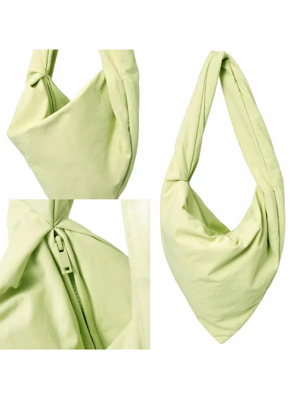 COS Kite Shoulder Bag - Nylon NWT Light Green - Image 6