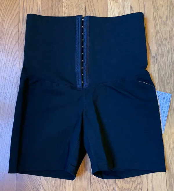 Black Biker Short High waist Control Tummy size S - Image 2