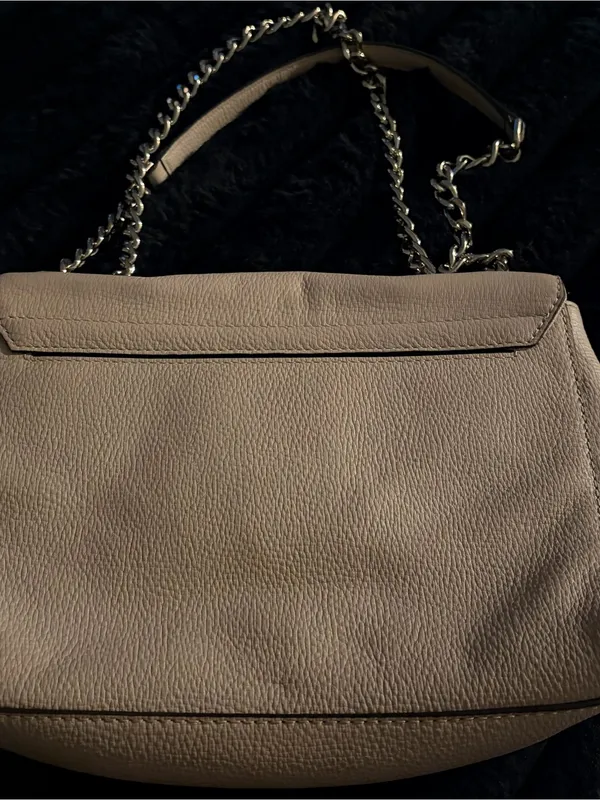 kate spade Pebbled Leather Shoulder Bag in Taupe - Image 7