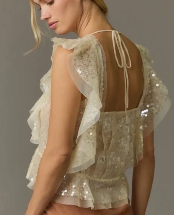 Anthropologie Sequin Top - Image 10