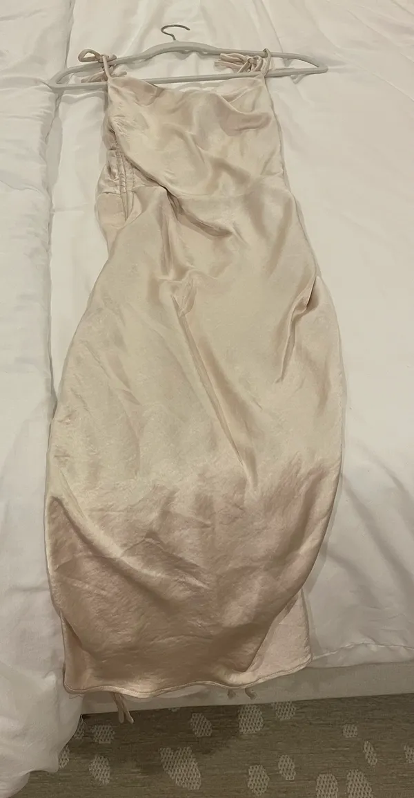 Hello Molly Champagne Dress - Image 5