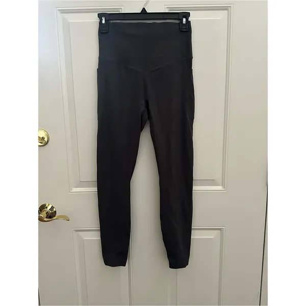 Halara UltraSculpt™ High Waisted Tummy Control Leggings charcoal grey 7/8 - Image 3