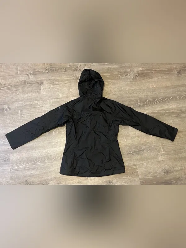 Columbia Windbreaker Jacket Full Zip Hooded Pockets Womens Size S Outdoor - Image 8