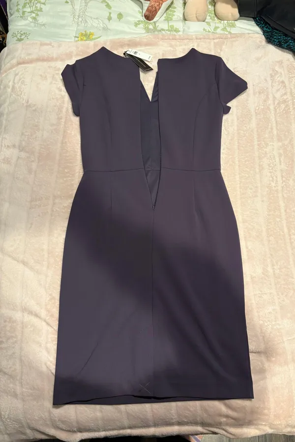 Purple Business Casual Dress - Image 2