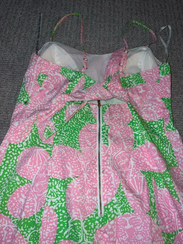 Lilly Pulitzer Dress Pink and green - Image 5