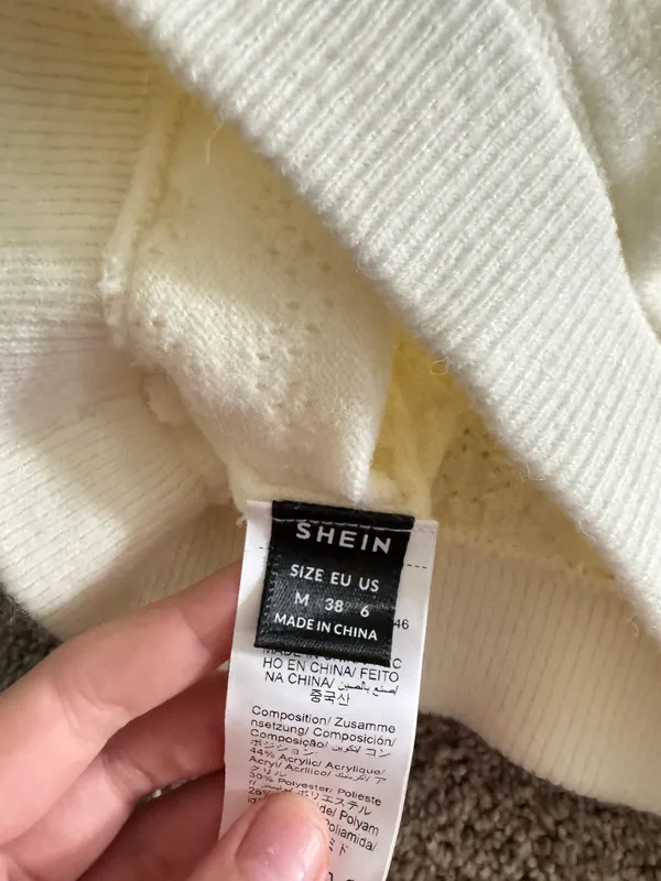 SHEIN Shorts White Size M - Image 2