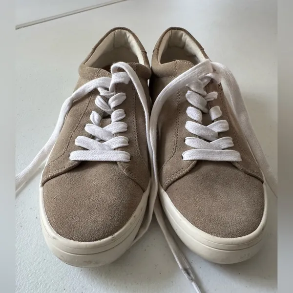 Frye Kerry Suede Womens Gray Lace Up‎ Sneakers Size 8.5 Round Toe Fall Outfit - Image 2