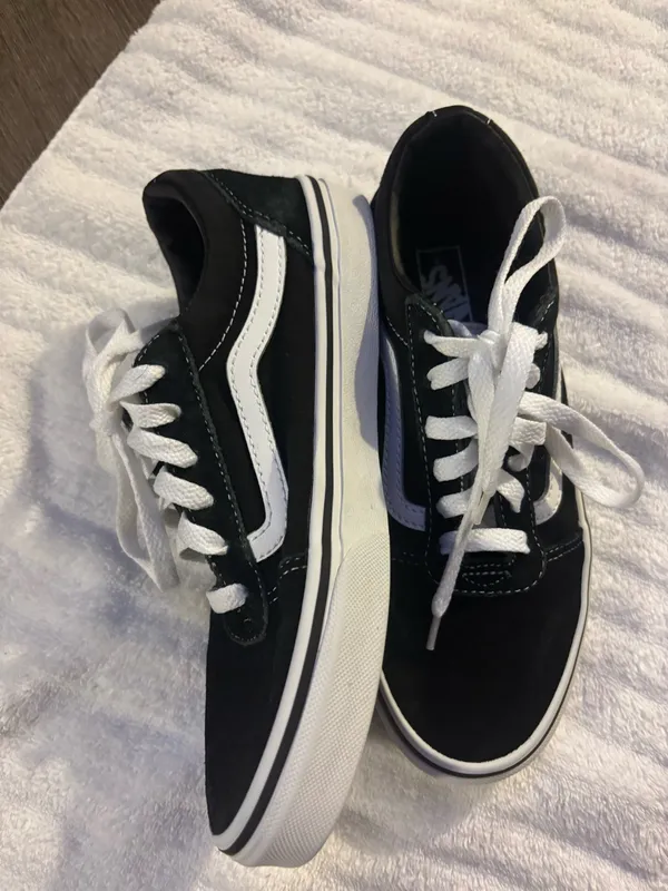 Vans Old Skool Sneakers Sz.5 youth Black - Image 6