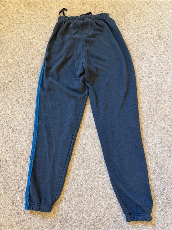 Avia Aviator Nation Gray Jogger Sweatpants with 5 Side Stripes - XS - Image 9
