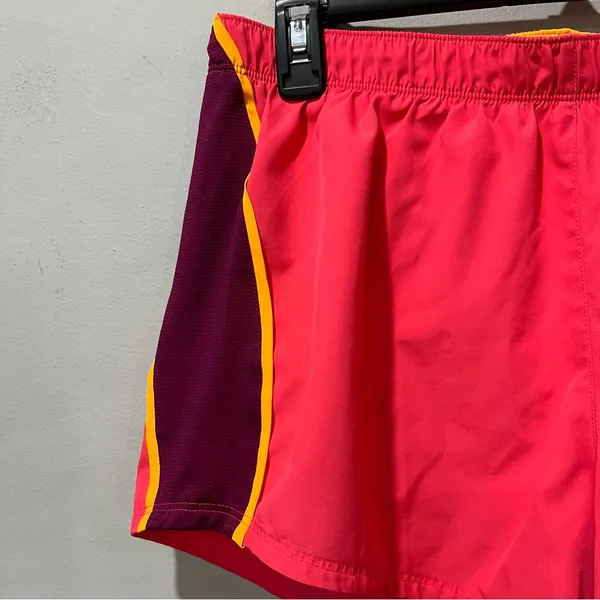 New Balance Size medium pink Lined running shorts‎ Nb Dry Tie Purple Orange - Image 4