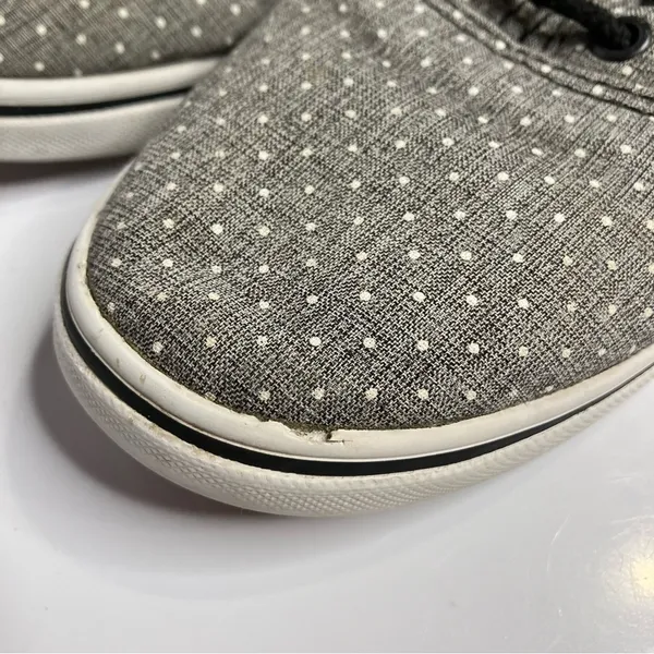 Vans gray with‎ white polka dots unisex sizing - Image 6