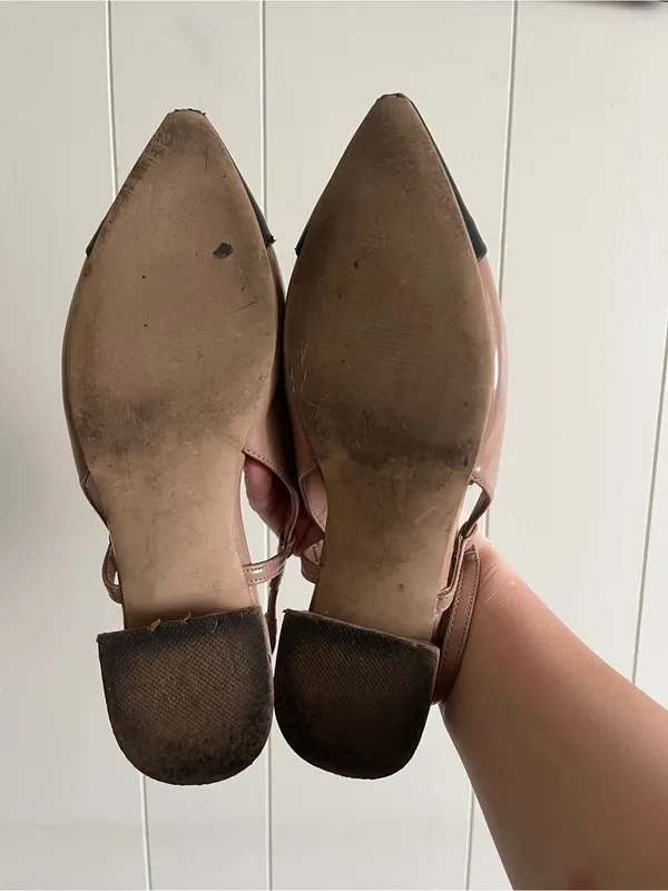 Steve Madden Nude Pointed Kitten Heels - Size 6.5 - Image 8