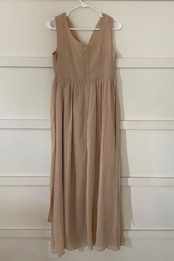 bridesmaids dress- tan/taupe - Image 5