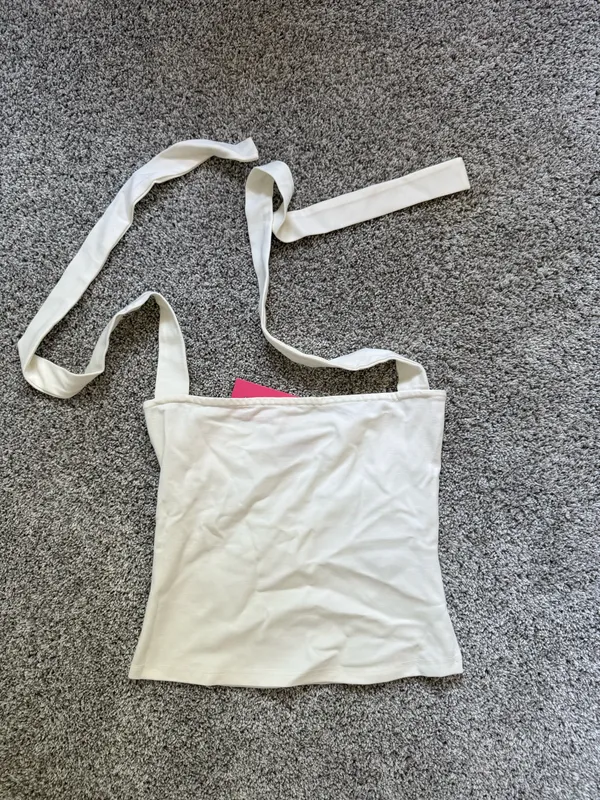 Edikted White Halter Top - Image 4