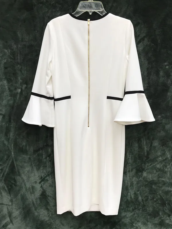 Like New 4P  Petite Formal Long Sleeve Work Cocktail Women’s Dress Business Casual - Image 2