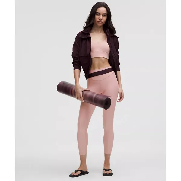 Lululemon Wunder Under SenseKnit HR Tight 25" Size 4 Pink Haze NWT Authentic - Image 2