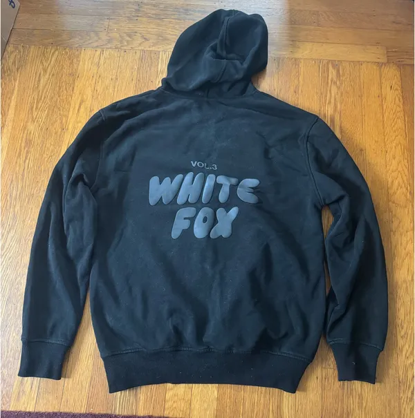 WHITE FOX HOODIE - Image 2