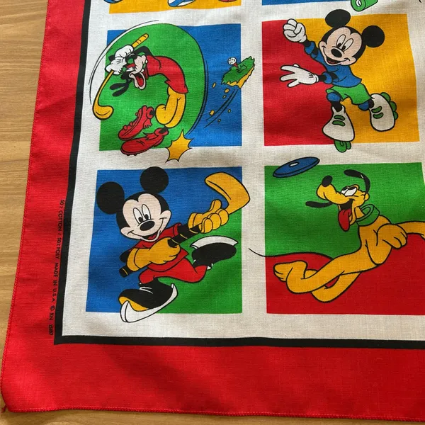 Hav-A-Hank Disney Mickey Mouse Sports Bandana - Image 4