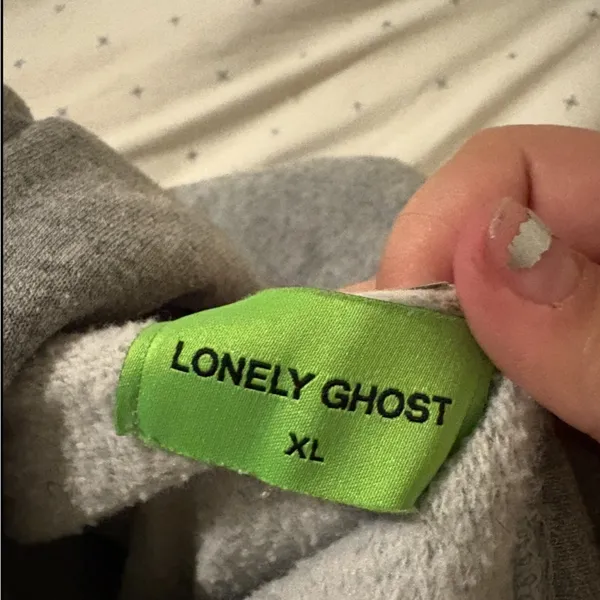 Lonely ghost I love you say it back Hoodie - Image 2