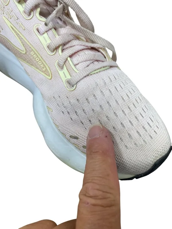 Brooks Glycering 20 womens pink white walking running sneakers sz 8 SKU 10-574 - Image 13