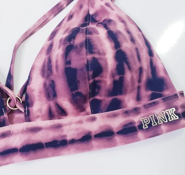 Victoria's Secret PINK Bonded Tie Dye Bralette Bra - Image 4