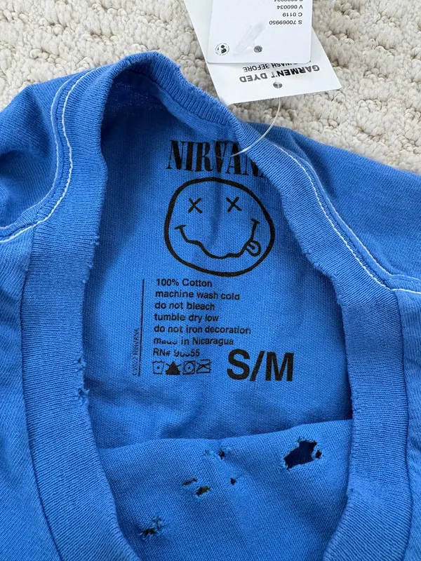 Urban Outfitters Graphic Tee Nirvana - Image 3