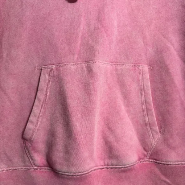 PINK Victoria's Secret Washed Pink Hoodie with Kangaroo Pocket - Image 4