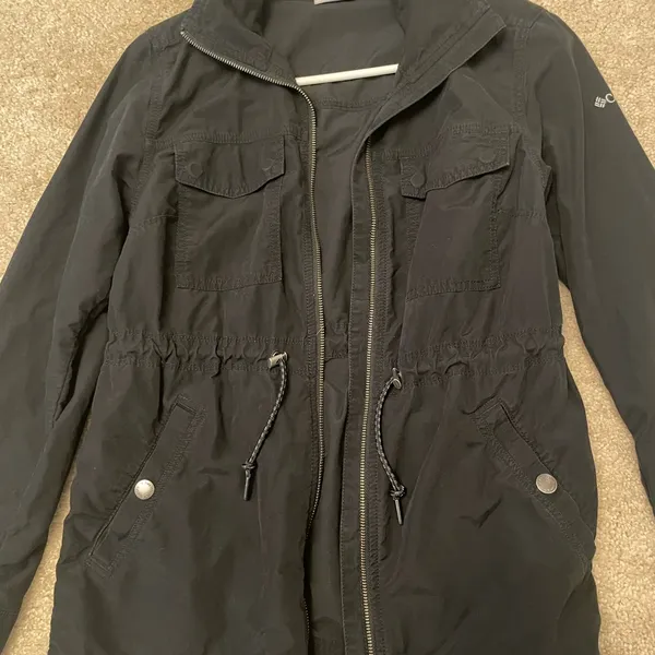 Columbia Black Outdoor Jacket - Image 2