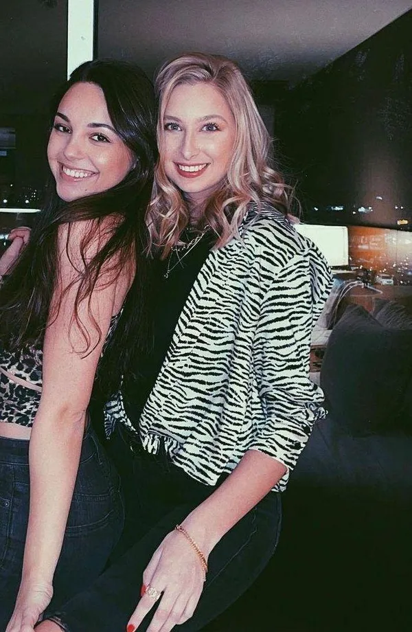 ZARA Long Sleeve Zebra Print Crop Top - Image 2