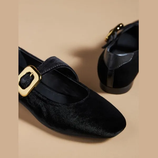 Maeve Anthropologie Buckle Mary Jane Flats - Image 3