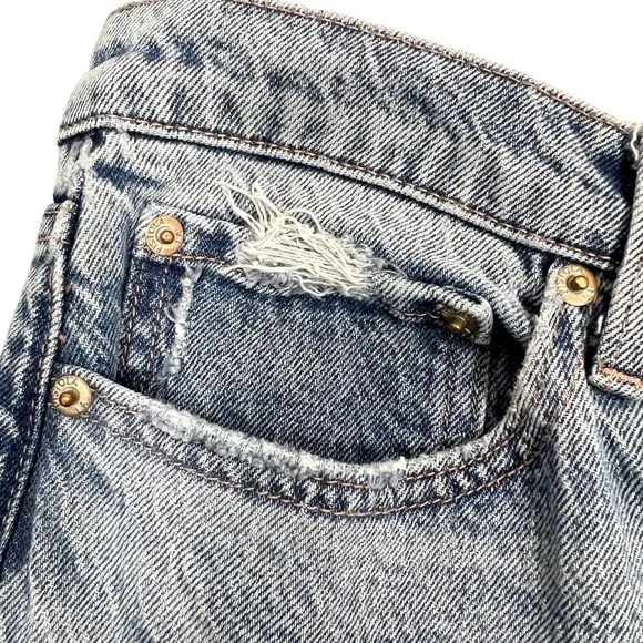 Pistola Lana High-Rise Ultra Wide Leg Jean Plus Sz‎ 33" Petite Break Light Wash - Image 10