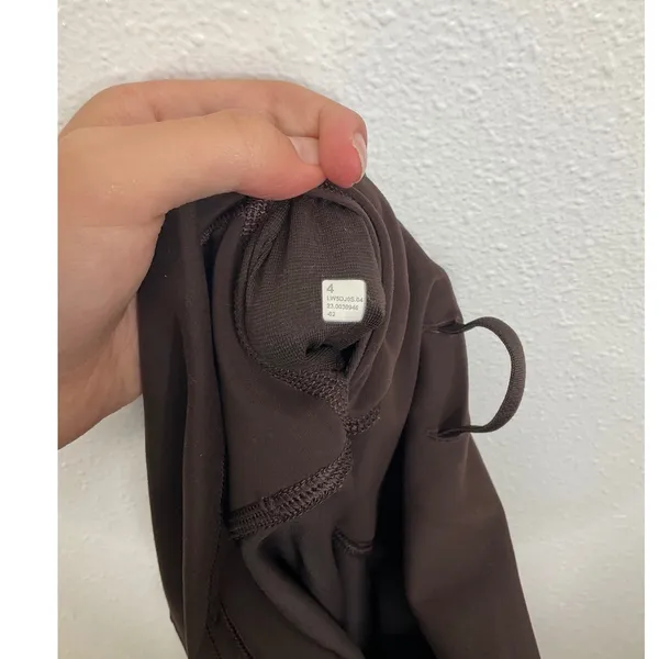 Lululemon Wunder Train‎ High-Rise Tight 28" Espresso LW5DJ0S Size 4 - Image 7