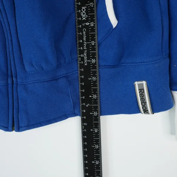 NFL Team Apparel Reebok Indianapolis Colts Womens L Full Zip Hoodie‎ Sweatshirt - Image 7