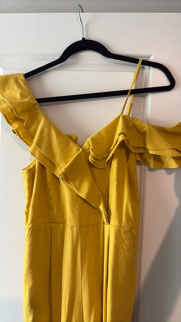 Mustard Romper Yellow Size L - Image 3