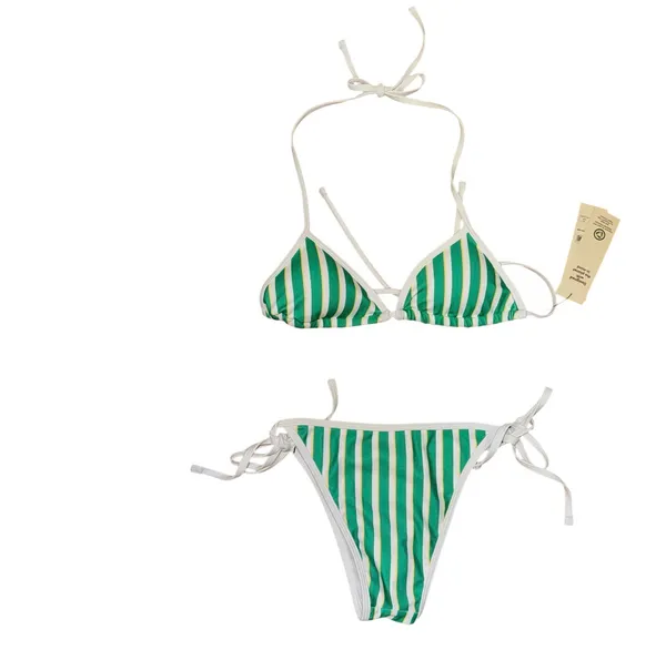 No Boundaries Sporty stripe bikini set - Image 8