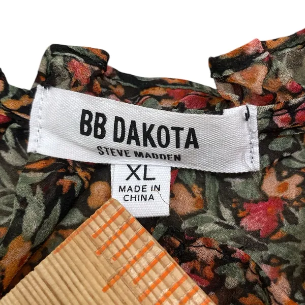 Prairie BB Dakota Multicolor Sleeveless Flutter Ditsy Floral Chiffon Maxi Dress - Image 7